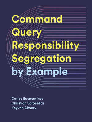 cover image of CQRS by Example